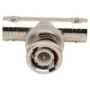 T-Type BNC Plug To 2 BNC Jack Connector, T-Type BNC To 2 BNC