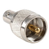 UG-273 UHF Male Plug To BNC Female Plug Nickel Plating Connector