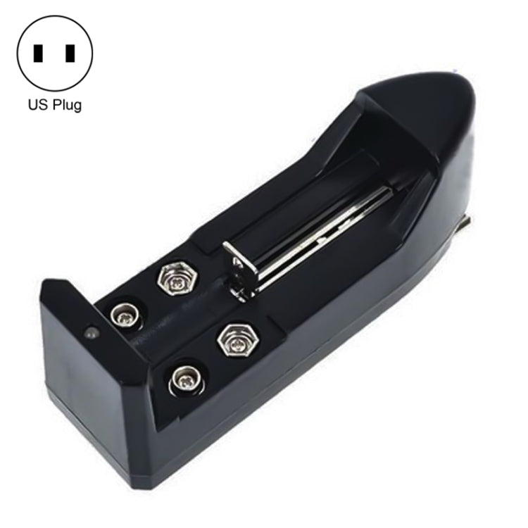 Universal AC Charger for 16340/10440/14500/18650 9V Battery (US Plug)