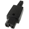 3 Prong Female AC Wall Universal Travel Power Socket Plug Adaptor