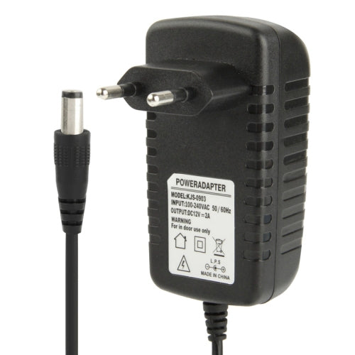 High Quality AC 100-240V to DC 12V 2A Power Adapter