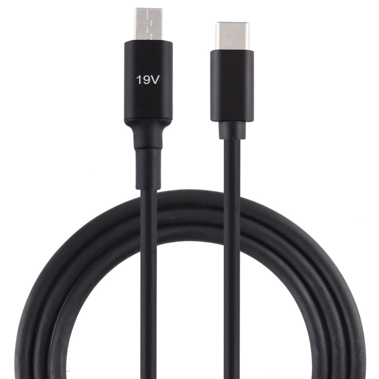 For ASUS X205T 19V Power Interface to USB-C / Type-C Male Laptop