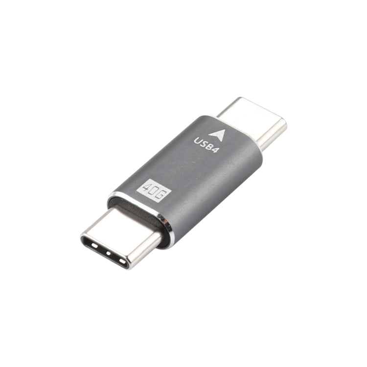 USB-C / Type-C 4.0 Male to Male Plug Converter 40Gbps Data Sync