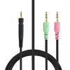 ZS0076 PC Version Gaming Headphone Cable for Sennheiser PC 373D