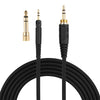 ZS0147 Braided Headphone Audio Replacement Cable for Audio-technica
