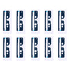 10 PCS for Sony Xperia XA Ultra / C6 Top & Bottom Front Housing Adhesive, For Xperia XA Ultra Front