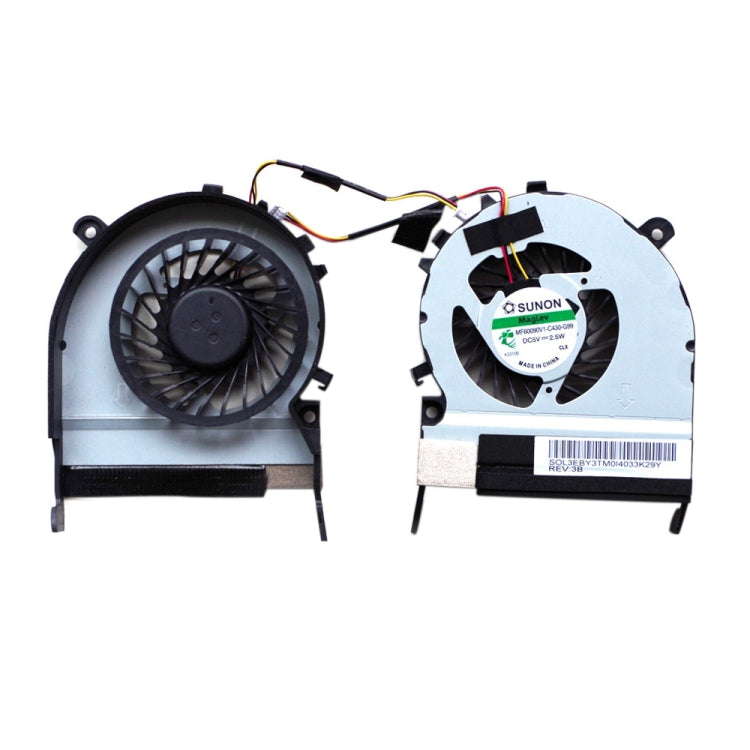 3 Pin 1.56W Laptop Radiator Cooling Fan CPU Cooling Fan for Toshiba