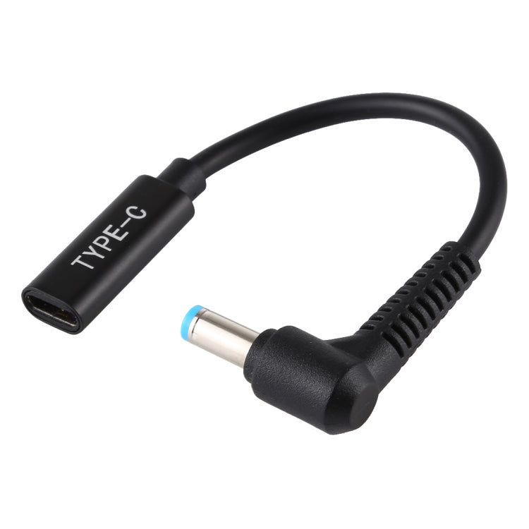 DP 5.5 x 1.7mm to Type-C Female Power Adapter Charger Cable