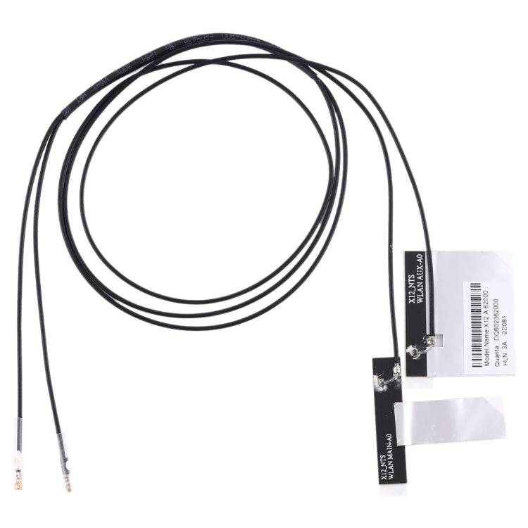 1 Pair IPX4 9260ac WiFi 4G Dual-band Antenna PFC Flex Cable for M.2