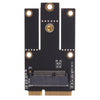 M.2 NGFF Key A to Mini PCI-E PCI Express Converter Adapter for Intel 9260 8265 7260 AC NGFF Wifi Bluetooth Wireless Card, M.2