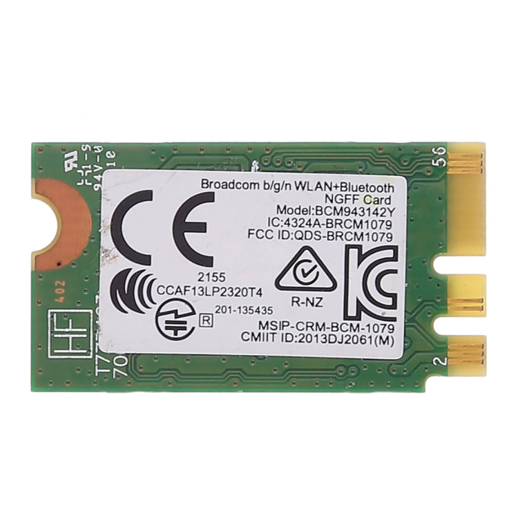 BCM943142Y M.2 NGFF Wireless 150Mbps 802.11b/g/n Bluetooth 4.0