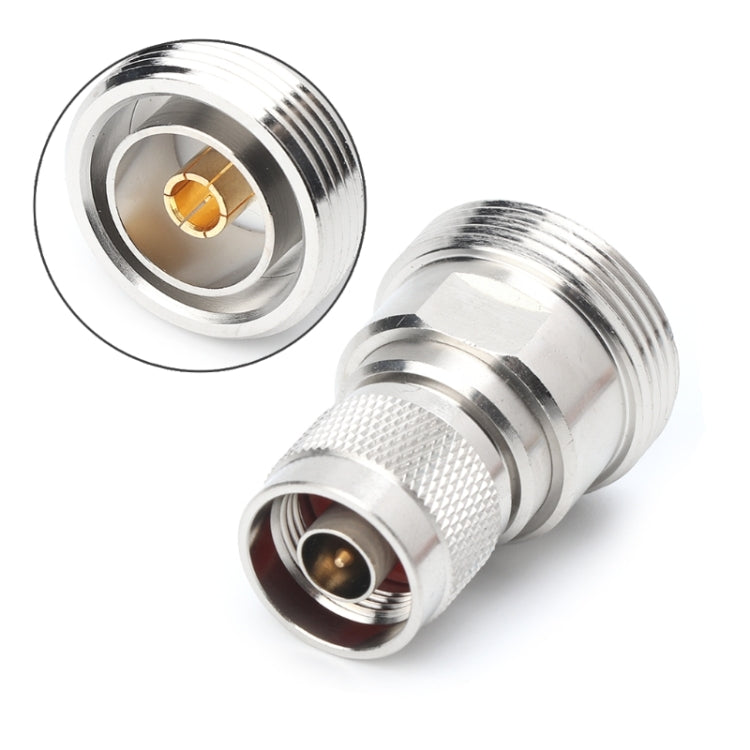 NJ/L29K RF Coaxial Adapter L29 7/16 N Male to DIN Female Screw Jacks
