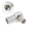 Both SMA Male to FME RF Plug Right Angle Connector Folded Adapter for