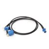 RG174 Type Fakra C Male Plug to 2 x Fakra C Female Jacks Y Splitter