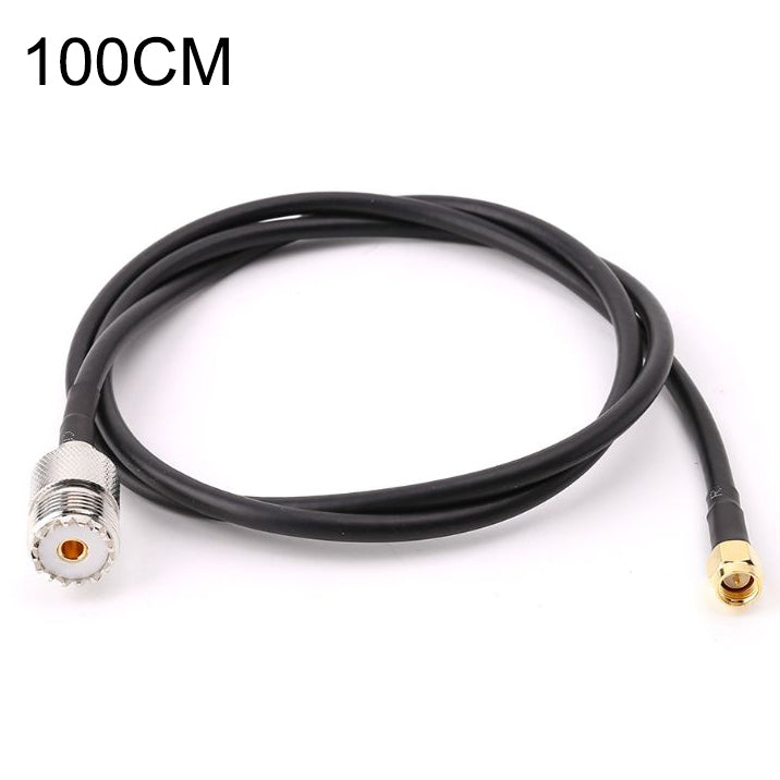 RG58 UHF Female to SMA Male Connecting Cable
