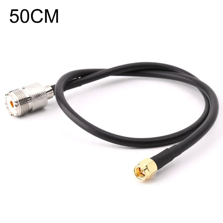 RG58 UHF Female to SMA Male Connecting Cable