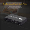 2x4 USB Switch 2 Port PCs Sharing 4 Devices for Printer Keyboard Mouse Monitor, 2x4 USB Switc