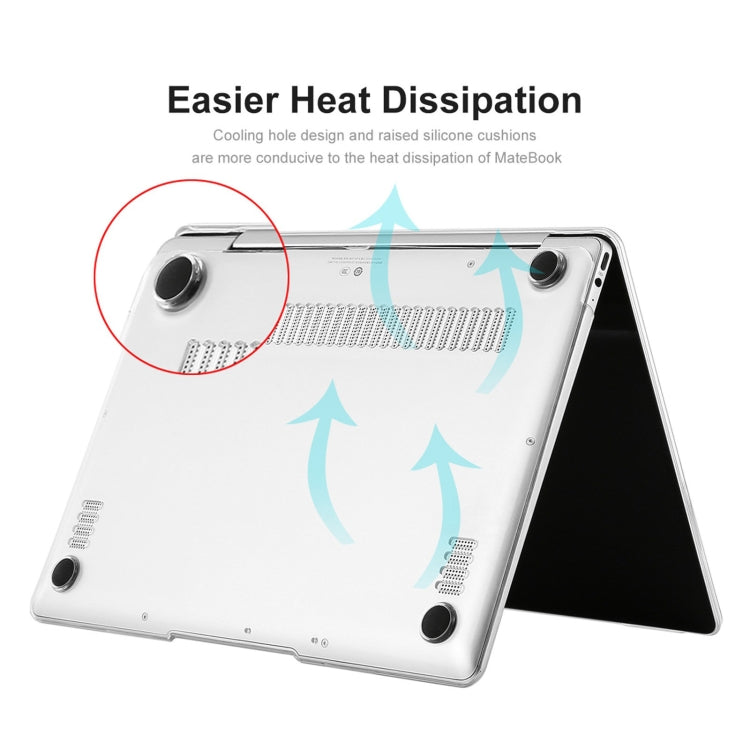 ENKAY for Huawei MateBook 13 Core Edition US Version 2 in 1 Crystal Protective Case with TPU Keyboard Film, For Huawei MateBook 13 Core Edition