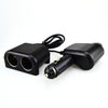 Car Sockets Car Cigarette Lighter Adapter Splitter Set 2 USB Car Charger 12V / 24V Car Styling Accessories Interior Parts, 1526