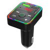 F2 Car FM Transmitter MP3 USB Charger Player with LED Backlight FM