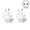 2 PCS XJ01 Power Adapter for iPad 10W 12W Charger & MacBook Series