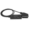 1080P SCART to HDMI Audio Video Converter Adapter, 1080P SCART to HDMI