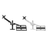 OL-3S Aluminum Height Adjustable Desktop Computer Stand for 17-32 inch and 12-17 inch Monitor, OL-3S