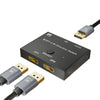 8K DP 1.4 Bi-Direction Switch, Black