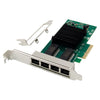 ST7238 PCIE X4 4 Port Gigabit Server Network Card Chip I340, PCIE X4