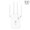 U10 1200Mbps Signal Booster WiFi Extender WiFi Antenna Dual Band 5G Wireless Signal Repeater, US Plug, EU Plug