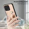 Wristband Kickstand Card Wallet Back Phone Case with Tool Knife