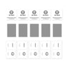 5pcs ENKAY Hat-Prince Full Glue High Aluminum-silicon Tempered Glass Film