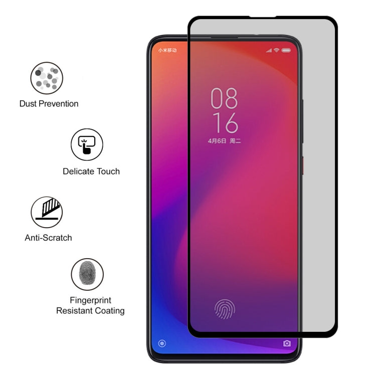 ENKAY Hat-Prince 0.26mm 9H 2.5D Privacy Anti-glare Full Screen Tempered Glass Film for Redmi K20 / K20 Pro