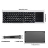 FK328T Cell Phone Tablet Laptop Wireless Bluetooth Keyboard Portable 3-Folded Keyboard, FK328T