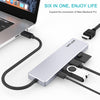 Wavlink UHP3407 Portable Aluminum Dongle 4K HDMI Display Type-C Hub Multiport Adapter, UHP3407
