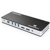 Wavlink UTD21H 60W Host Charging Thunderbolt 3 Docking Station 4K Dual Display 11 in 1 Ports, US Plug, EU Plug, UK Plug