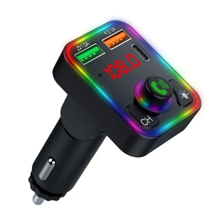 P3 Car Bluetooth Hands-Free AUX Audio Car MP3 Player FM Transmitter