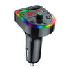 F21 PD + USB Car Charger Bluetooth Car Adapter Handsfree Call FM