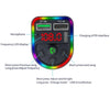 F21 PD + USB Car Charger Bluetooth Car Adapter Handsfree Call FM Transmitter MP3 Music Player, F21