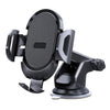 D33 With Air Vent Clip Suction Cup Base Gravity Sensing Car Phone