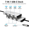 WAVLINK UMD304 Converter USB-C to Dual HD 4K 60Hz  HUB 7-in-1 Laptop Docking Station, UMD304