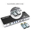WAVLINK UTD21H 11 in 1 4K Dual DisplayPort Hub Converter Thunderbolt 3 Docking Station, US Plug, UK Plug, EU Plug, AU Plug