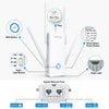 WAVLINK WN583AX1 Ethernet Port AX1800 WiFi6 1.8Gbps Dual Band WiFi Booster Wireless Router, US Plug, UK Plug, EU Plug, AU Plug