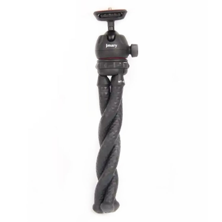 JMARY MT25 Portable Black With Phone Holder Ball Head Selfie Stick Flexible Octopus Tripod, MT25