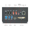 WAVLINK WL-UG39DK3 Fast Charging Gigabit Ethernet Dual Display Video Dock USB 3.0 Hub, US Plug, UK Plug, EU Plug, AU Plug