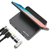WAVLINK WL-UHP3D01 Portable Type-C Cell Phone Docking Station Multi-Port USB HUB Adapter, UHP3D01