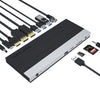 WAVLINK WL-UMD01 USB3.0 Splitter Docking Station Gigabit Ethernet / DP / HD Cable Converter, UMD01
