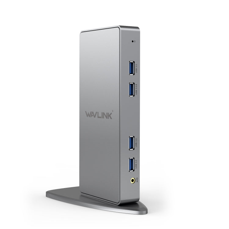 WAVLINK WL-UG39DK7 USB3.0 Hub Adapter Multi-Screen Graphics Card Universal Docking Station, US Plug, UK Plug, EU Plug, AU Plug