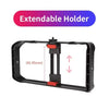 JMARY MT-33 Phone Stand Tripod ABS Video Recording Vlog Mobile Phone Rig Cage, MT-33