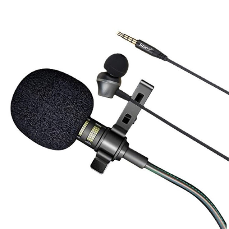 JMARY MC-R5 Lavalier 3.5mm Port Wired Microphone With Sound